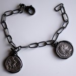 Pulsera con autenticas monedas romanas