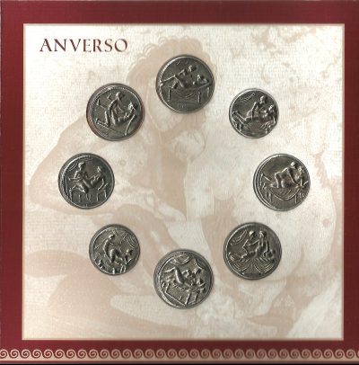 Tríptico Espintrias. Serie I. (I - VIII). Reproducción.